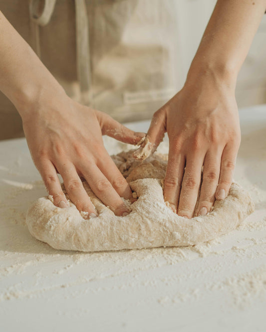 Vers gebakken zuurdesem brood
