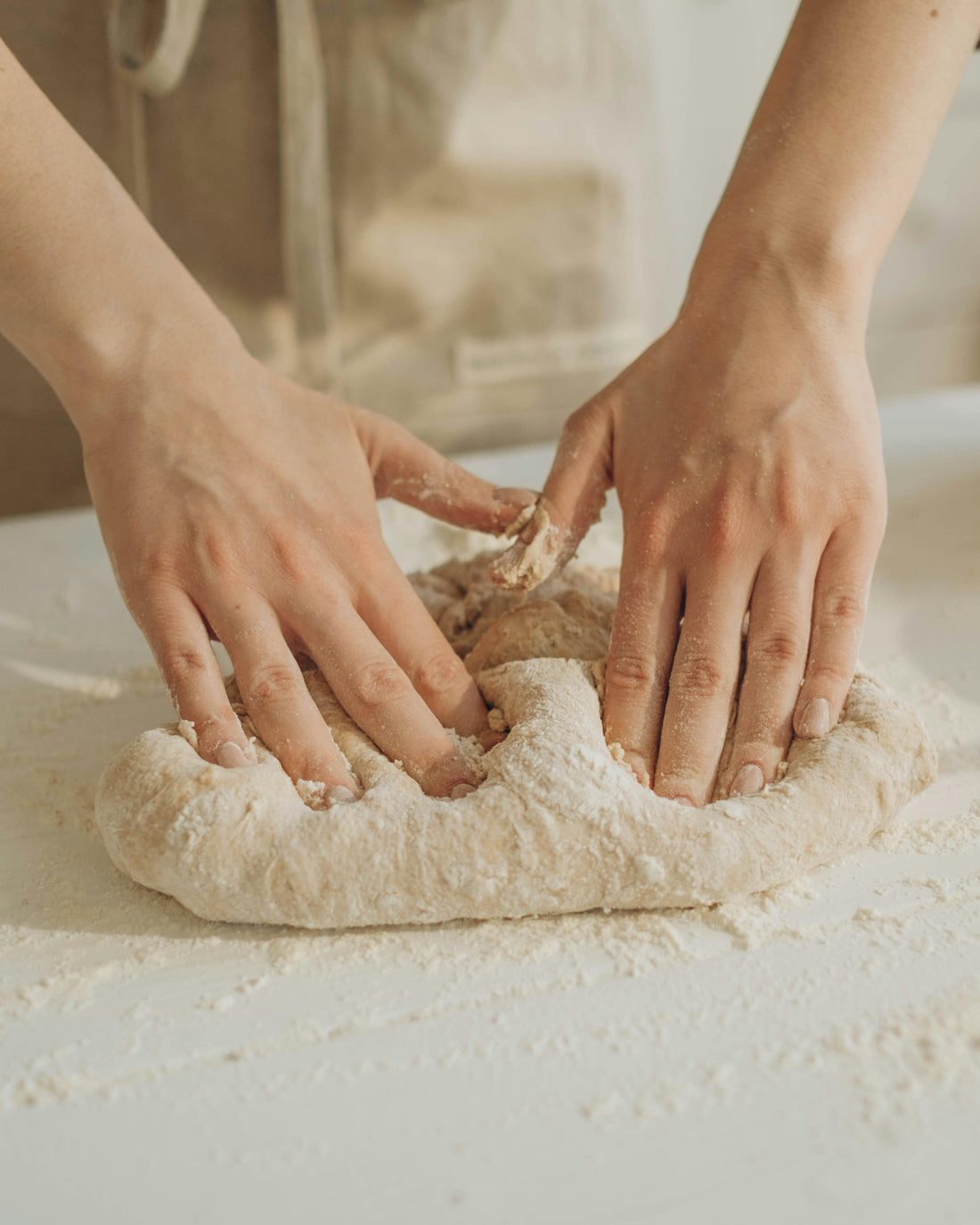 Vers gebakken zuurdesem brood