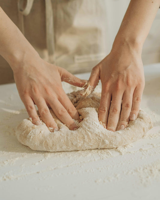 Vers gebakken zuurdesem brood