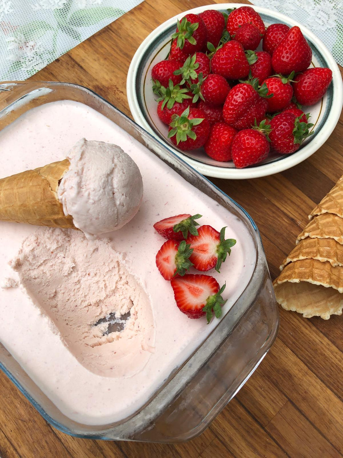 Zelfgemaakt ijs zonder ijsmachine recept