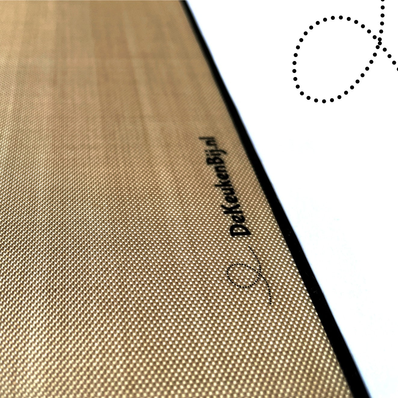 Herbruikbaar Bakpapier voor de Oven van Verstevigd Siliconen – 42 x 35 cm Bakmat